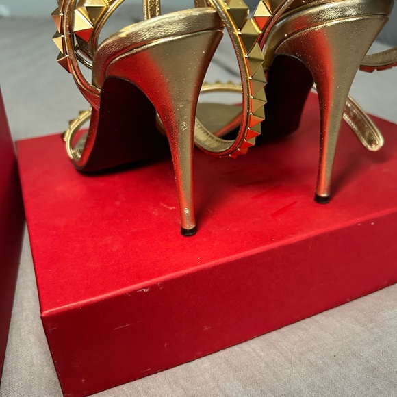 Valentino Rockstud Heel Sandals - Picture 5 of 10